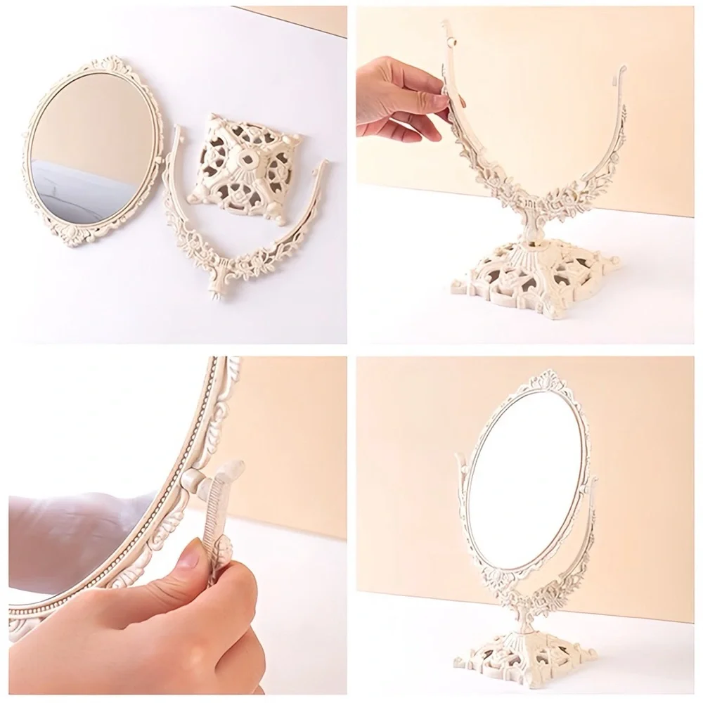 NWT Ornate table top vanity mirror